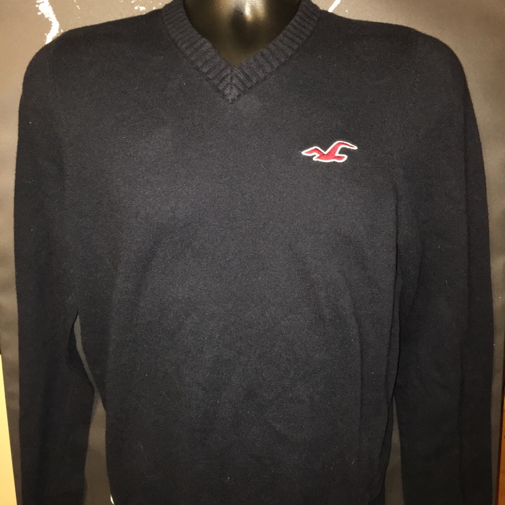 Men’s Large Hollister V-Neck Sweater
